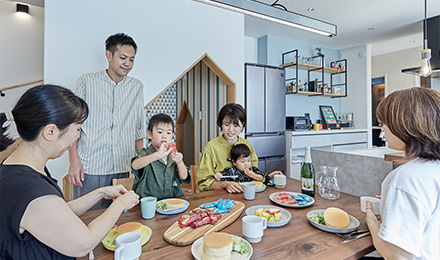 30年後も安心・安全で豊かな暮らしを送れる住まい