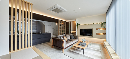 01 Features 1人1人のライフスタイルにあった理想の暮らしを叶える自由設計