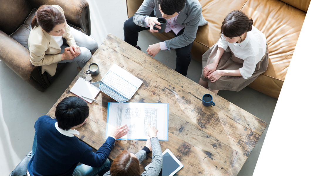 丁寧なヒアリングをもとに、ご家族にベストな住まいをご提案します。