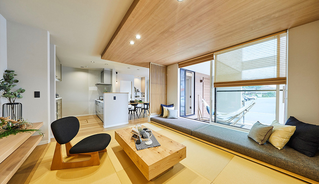 趣のある和の魅力を、随所に取り入れた暮らし