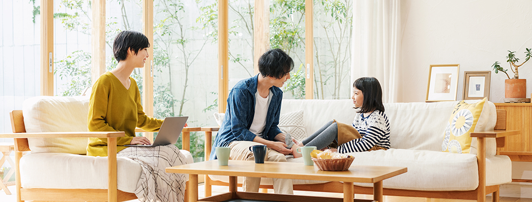 夏涼しく冬暖かい暮らしがずっと続く健康と快適が叶う住まい