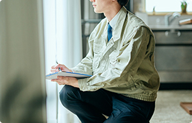 ご要望をお伺いし現地調査に伺います。