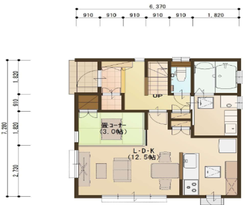 収納スペースたっぷりの暮らしやすいおうち