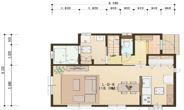 収納たっぷりのお家
