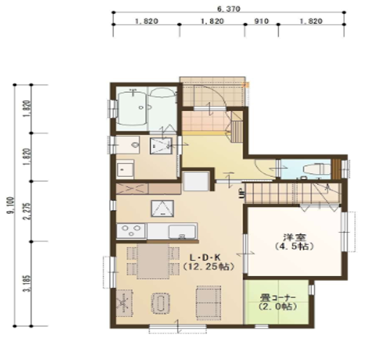 家事ラク導線が整ったおうち