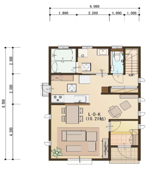 家族が集まりたくなるリビングのあるおうち