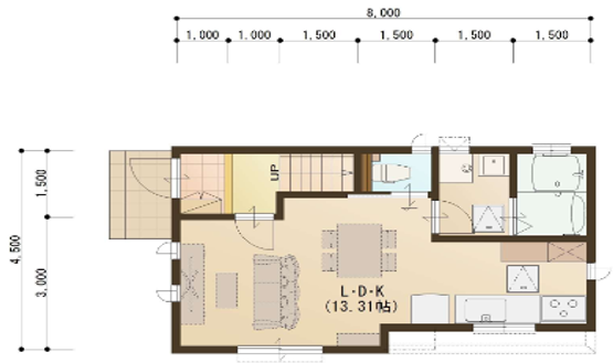 家族の成長に合わせたおうち