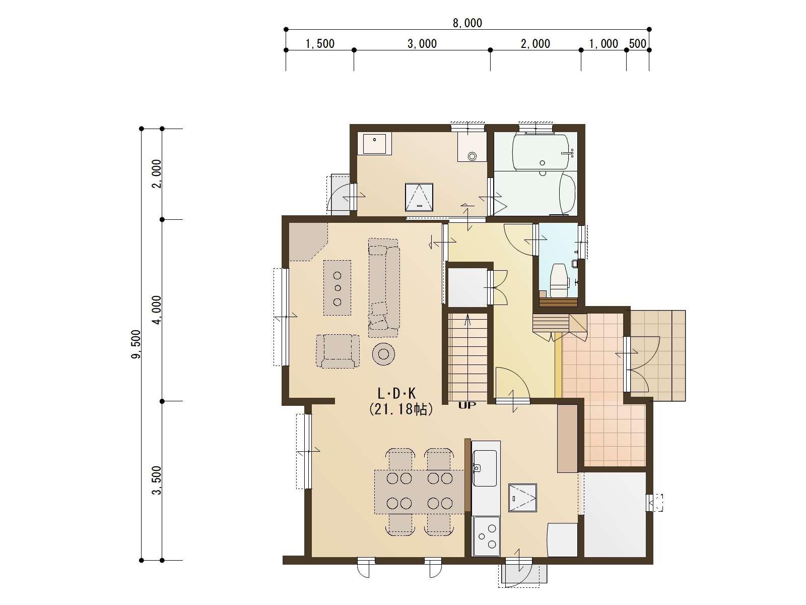 便利な生活空間、広いLDKが魅力の住まい
