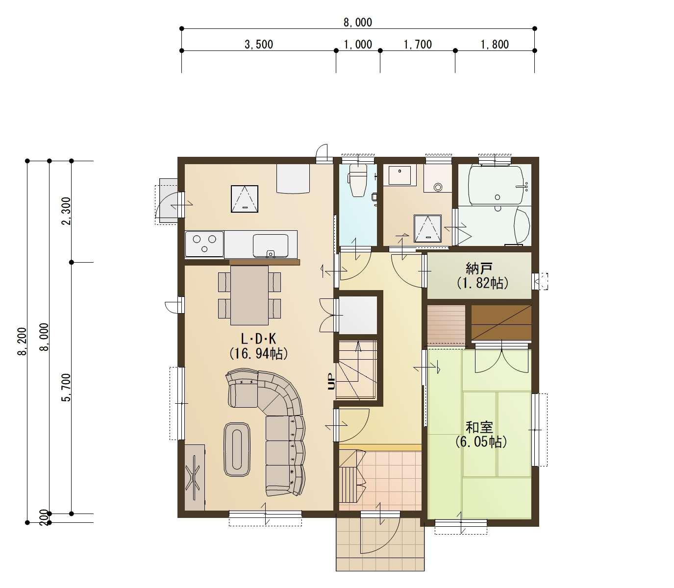 美しさと利便性が共存する、機能的な住まい