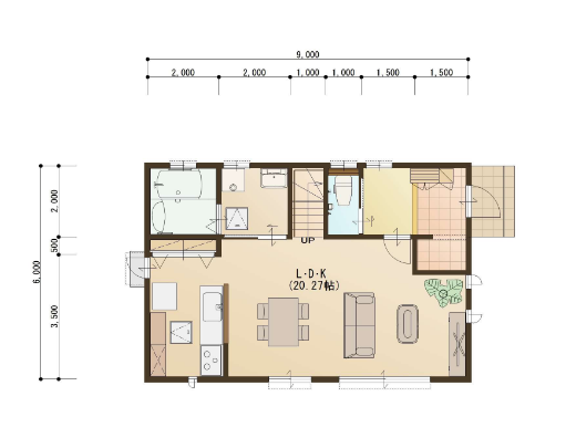 光溢れる心地よい広さが育む温かな家族のコミュニケーション