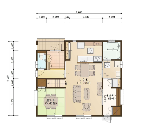 家事がラクになる！大空間なウォークインクローゼットと快適リビングが光る理想の注文住宅