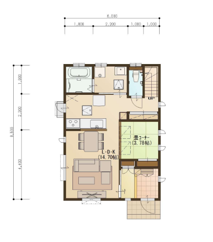 赤ちゃんの笑顔が広がる、安らぎの住まい