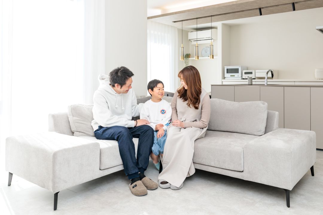 色味と素材にこだわった統一感のあるデザイン住宅